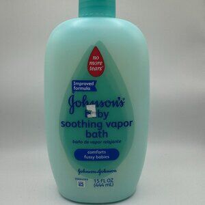 Johnson's Baby Soothing Vapor Bath 15 oz -Brand New Sealed